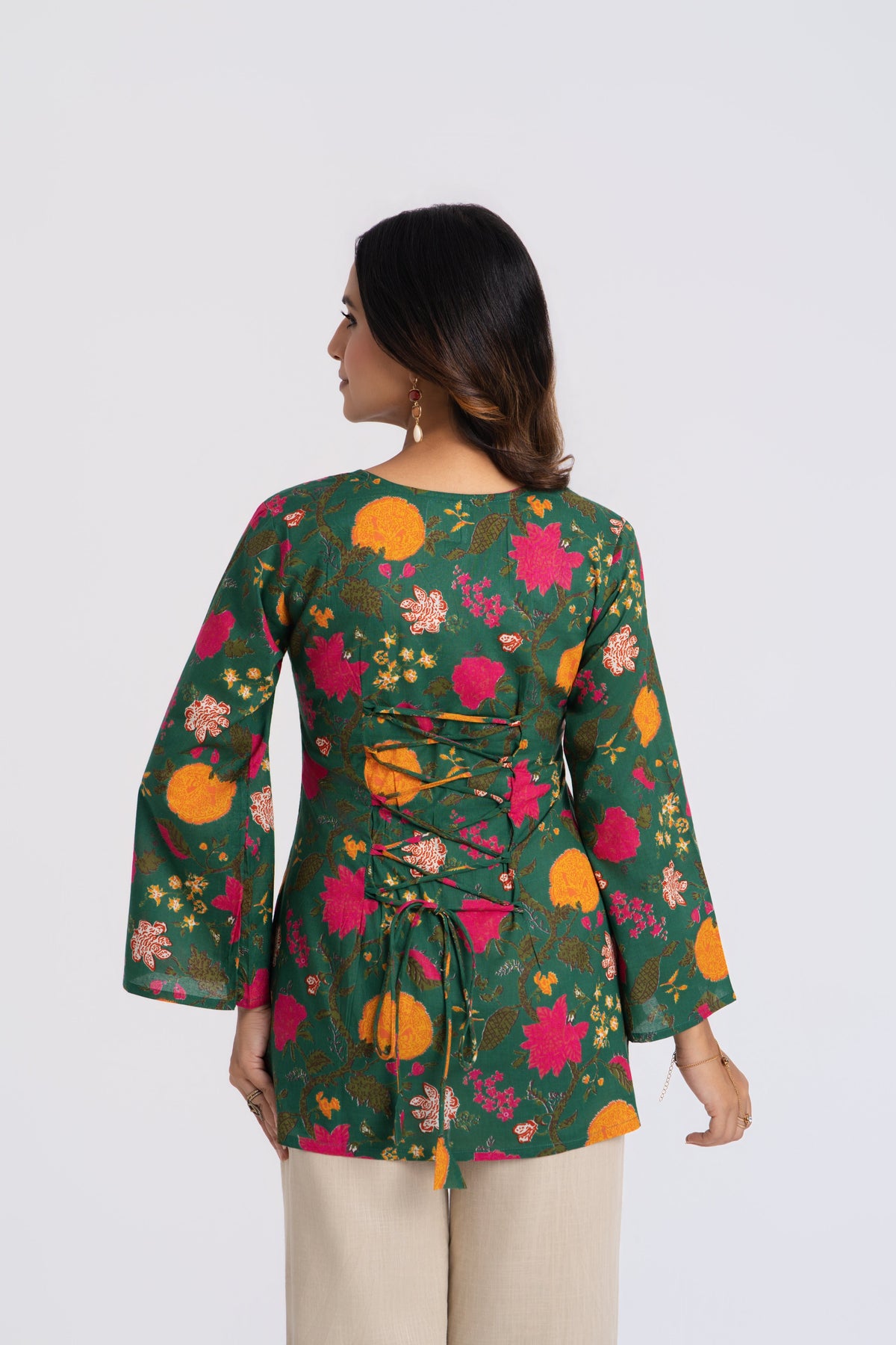 Gulzar Round Neck Kurti