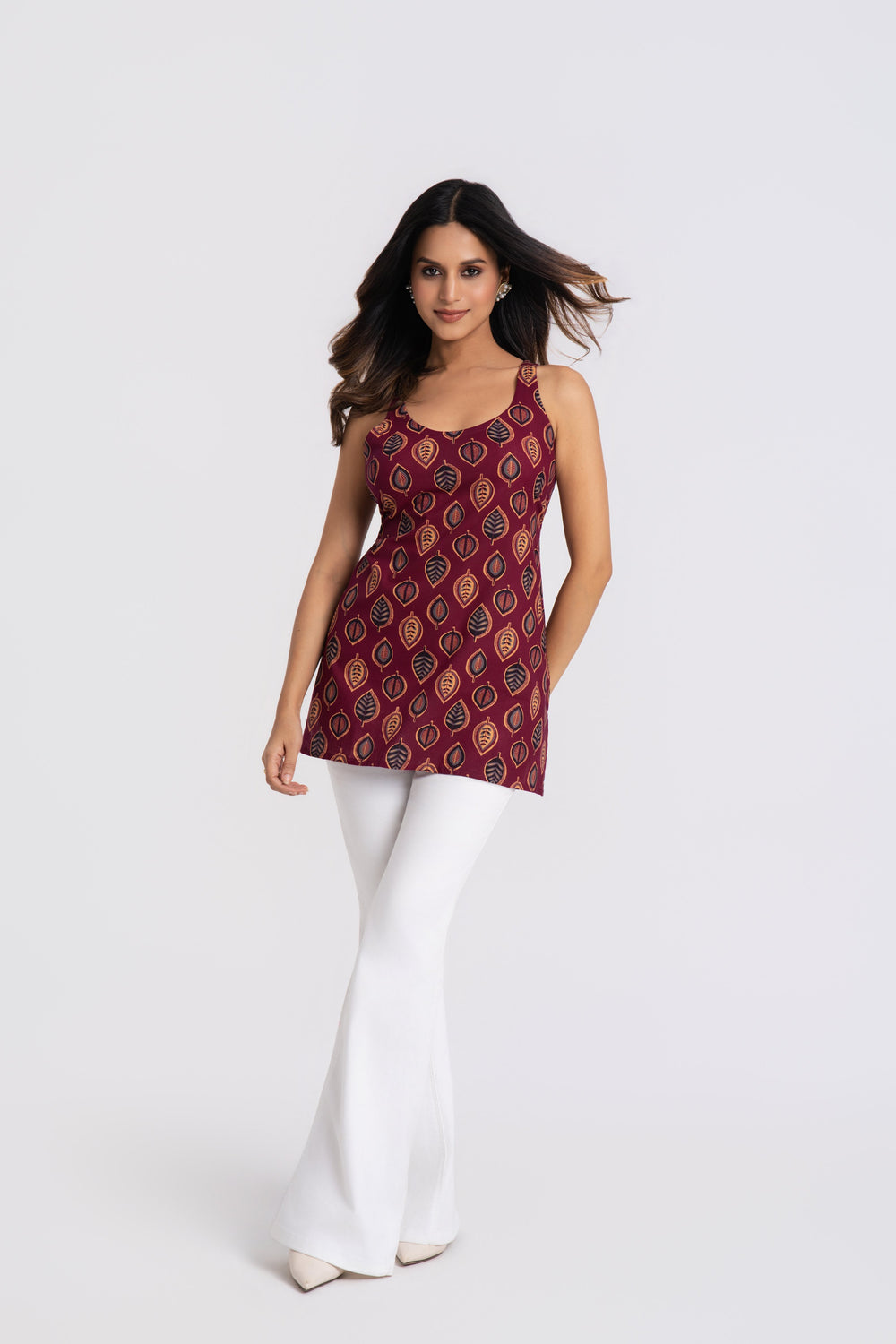 Naaz Sleeveless Kurti