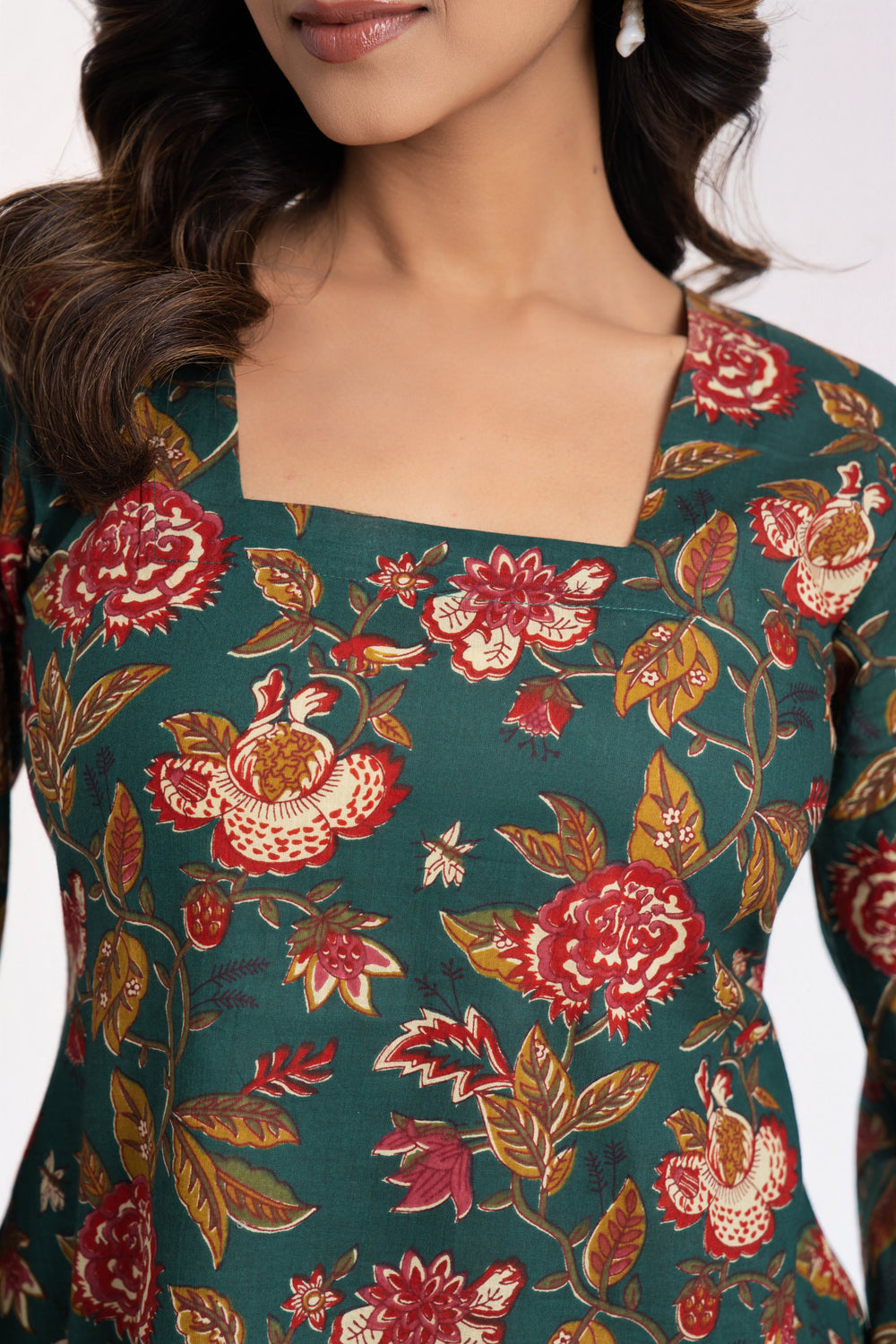Rooh Square Neck Kurti