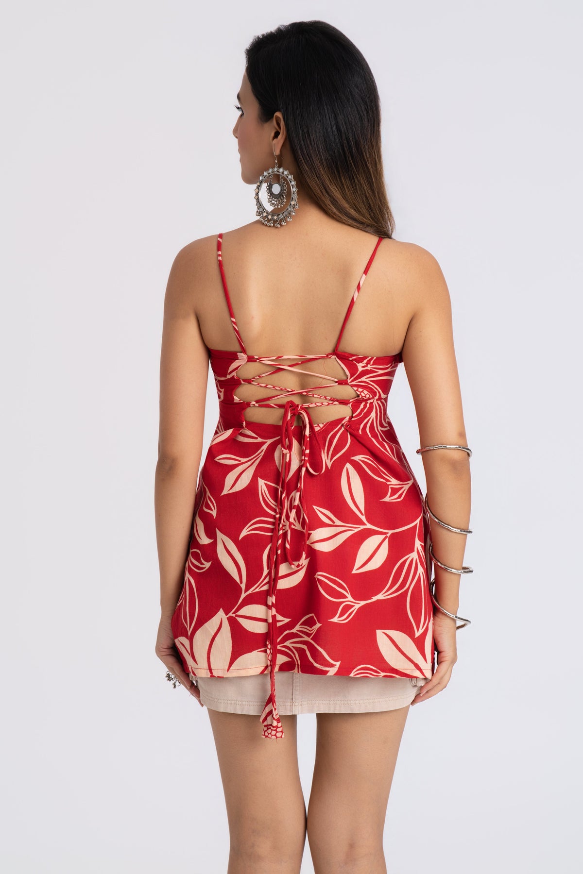 Reya Tie-Back Kurti