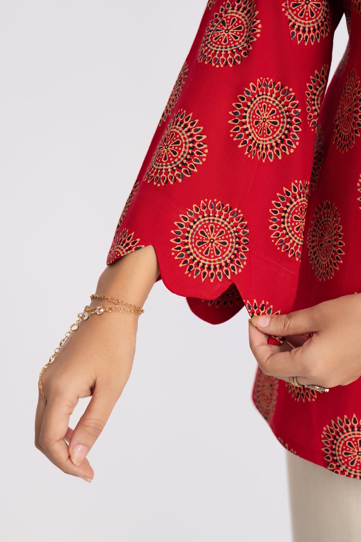 Meher V-Neck Kurti
